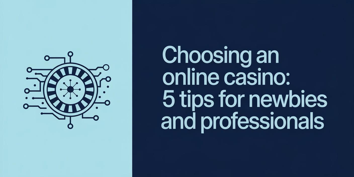Choosing an Online Casino: 5 Tips for Newbies and Professionals