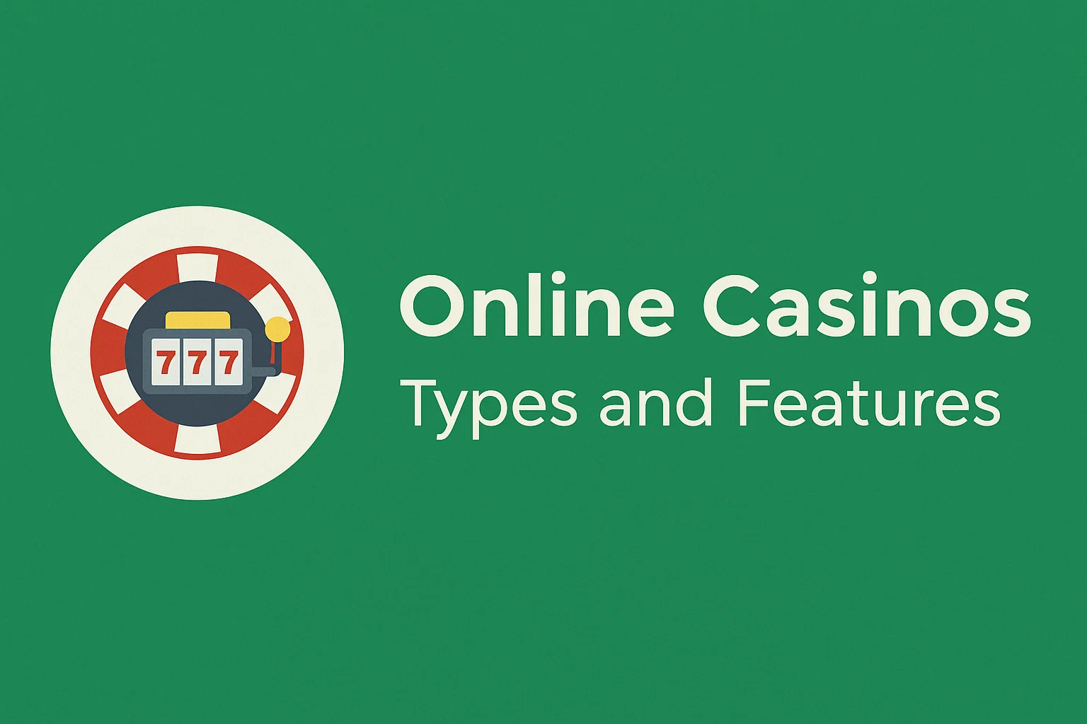 Online Casinos: Types and Features